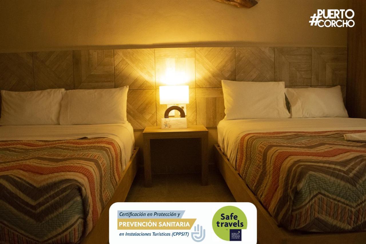 Hotel Puerto Corcho Пуэрто-Морелос Экстерьер фото