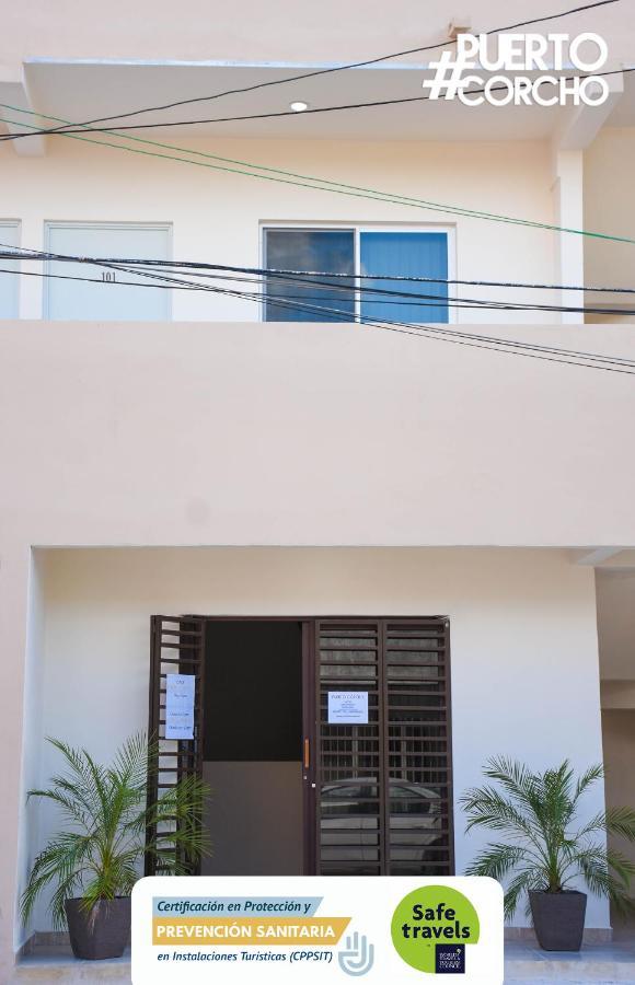 Hotel Puerto Corcho Пуэрто-Морелос Экстерьер фото